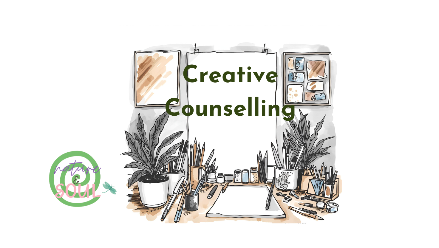 creative counselling UK, online expressive arts therapy UK, mindfulness therapy online, sand tray therapy UK